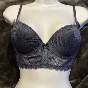 Rachel Roy Longline Lace Bra 34B
